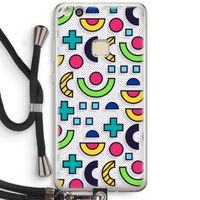 8-bit N°6: Huawei Ascend P10 Lite Transparant Hoesje met koord