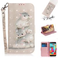 3D gekleurde tekening eekhoorns patroon horizontale Flip lederen case voor Galaxy a2 core met houder & card slots & portemonnee 3D gekleurde tekening eekhoorns patroon horizontale Flip lederen case voor Galaxy a2 core met houder & card slots & portemonnee