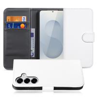 Book Case Telefoonhoesje Samsung Galaxy S26 Wit met Pasjeshouder