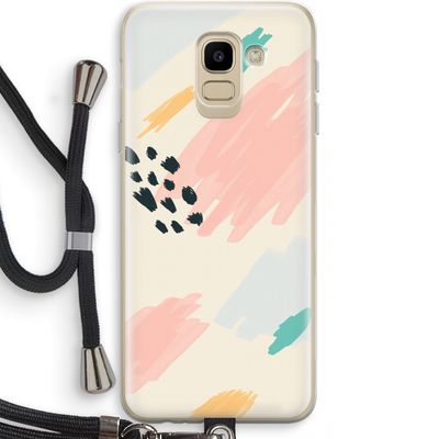 Sunday Chillings: Samsung Galaxy J6 (2018) Transparant Hoesje met koord Sunday Chillings: Samsung Galaxy J6 (2018) Transparant Hoesje met koord