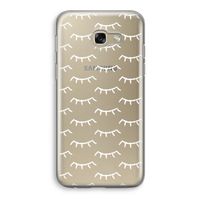 Wimpers: Samsung Galaxy A5 (2017) Transparant Hoesje