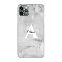 Ivory Marble: Volledig geprint iPhone 11 Pro Max Hoesje
