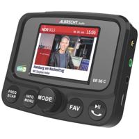 Albrecht DR 56 C DAB+ ontvanger Bluetooth muziekstreaming, Handsfree-functie, Laadfunctie, Zuignaphouder