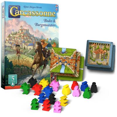 Carcassonne uitbreiding Bodes & burgemeesters