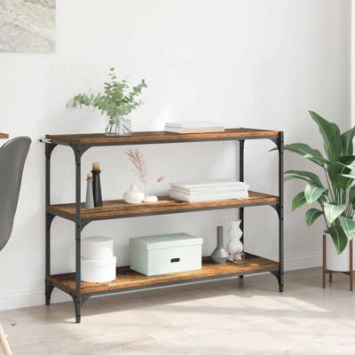 Boekenkast Oud hout 100 x 33 x 71 cm Bewerkt hout