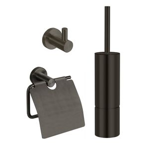 Best Design Toiletset One Pack Moya Gunmetal