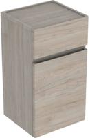 Geberit Renova Plan Lage Kast Met Deur En La 39x36x70 cm Licht Noten Hickory