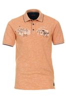 Casa Moda Casual Polo shirt Korte mouw oranje - thumbnail