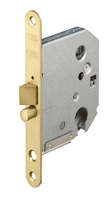 Lips 2135 Deurslot | DM55mm | PC57mm | voorplaat messing 18x153mm afgerond | sluitplaat SPT2131S | DR 1+3/2+4 - A000325617