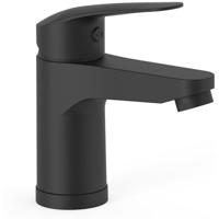 Wastafelkraan Tres Base Plus | Opbouw | Mengkraan | Standaard model | 1-hendel | Mat Zwart