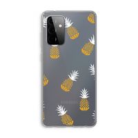 Ananasjes: Samsung Galaxy A72 Transparant Hoesje