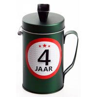 4 jaar kado spaarpot/ collectebus - Fopartikelen