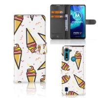 Motorola G8 Power Lite | Book Cover | Icecream