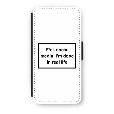 I'm dope: iPhone 8 Flip Hoesje