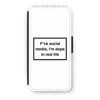 I'm dope: iPhone 8 Flip Hoesje