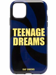 Raf Simons coque d'iPhone 11 Teenage Dreams - Noir