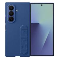 Samsung Silicone Case voor Samsung Galaxy Z Fold7 5G Telefoonhoesje Blauw