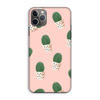 Cactusprint roze: iPhone 11 Pro Max Tough Case