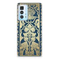 Motorola Edge 20 Pro | TPU Case | Beige Flowers