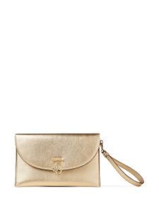 Jimmy Choo pochette JC à design enveloppe - Or