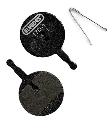 Elvedes Schijfremblokset metalic carbon avid bb3 / bb5 /