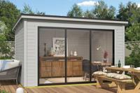 Outdoor Life Products | Tuinhuis Pernilla 385 x 295 | Platinum Grey