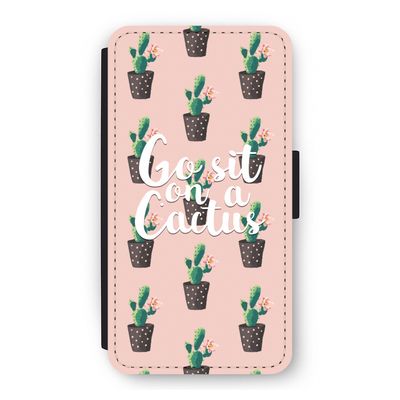 Cactus quote: iPhone 11 Pro Flip Hoesje