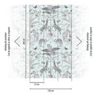 Livingwalls The Wall II - Zwart - Safari - 392051