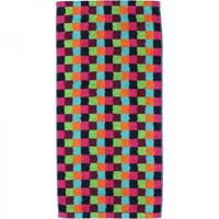 Cawö Cawö Lifestyle Karo Douchelaken 7047 Multi-84 70x140