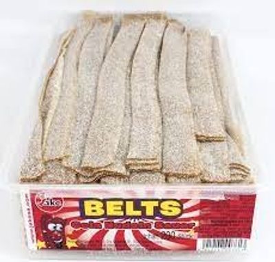 Jake - Sour Cola belts 200 Stuks 1.6 Kilo (Halal)