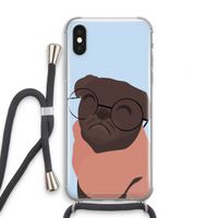 Ludo: iPhone XS Transparant Hoesje met koord