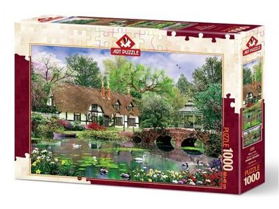 Waterlelies puzzel 1000 stukjes Art Puzzle