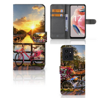 Xiaomi Redmi Note 12 4G Flip Cover Amsterdamse Grachten - thumbnail
