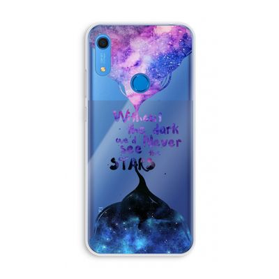 Stars quote: Huawei Y6s Transparant Hoesje