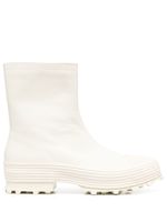 CamperLab bottines Traktori en cuir - Blanc