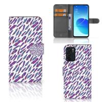 OPPO Reno6 5G | Telefoon Hoesje | Feathers Color