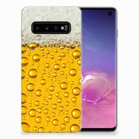 Samsung Galaxy S10 Siliconen Case Bier