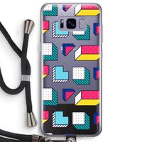 8-bit N°7: Samsung Galaxy S8 Plus Transparant Hoesje met koord