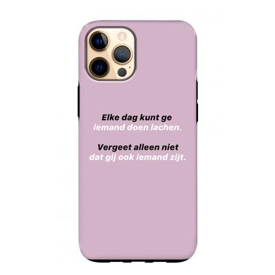 gij zijt ook iemand: iPhone 12 Pro Max Tough Case