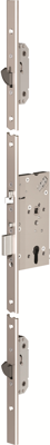 ABLOY EL166 Veiligheidspaniekmeerpuntssluiting | zelfvergrendelend | SKG*** | DM100mm | PC72mm | voorplaat RVS 24x2000mm U-vormig - 10041655
