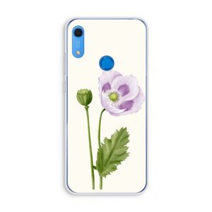 Purple poppy: Huawei Y6s Transparant Hoesje
