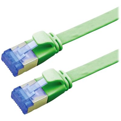 VALUE FTP patchkabel, Cat.6A (Class EA), extra plat, groen, 5 m