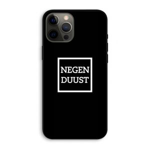 Negenduust black: iPhone 12 Pro Max Biologisch afbreekbaar hoesje