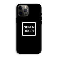 Negenduust black: iPhone 12 Pro Max Biologisch afbreekbaar hoesje