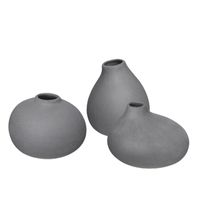 Blomus NONA Vazen set van 3 Pewter