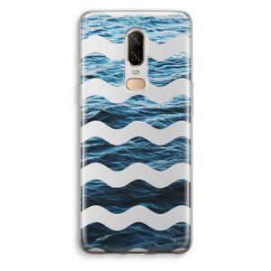 Oceaan: OnePlus 6 Transparant Hoesje
