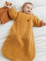 ALASKA Basics Fleece trappelzak mosterdgeel
