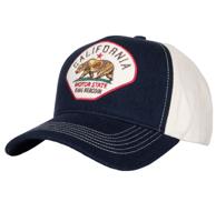 King Kerosin California Motor State Trucker Pet Denim & Wit King Kerosin California Motor State Trucker Pet Denim & Wit