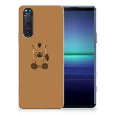 Sony Xperia 5II Telefoonhoesje met Naam Baby Hyena Sony Xperia 5II Telefoonhoesje met Naam Baby Hyena