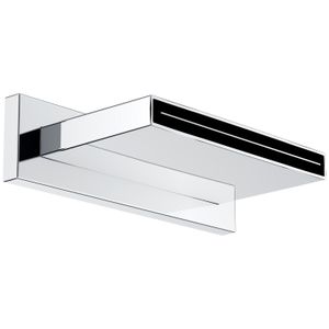 Baduitloop met Waterval Wiesbaden ABS 20x2.2 cm Chroom